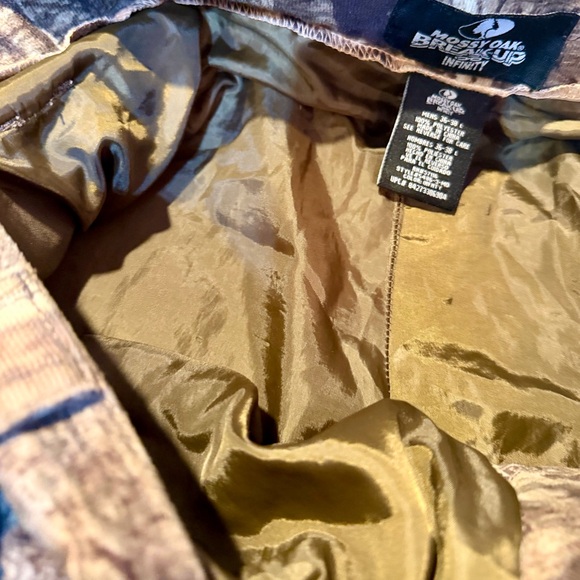 Mossy Oak Break-Up Infinity Insulated Pants Mens Large 36-38 Camo Cargo Hunting - Picture 11 of 12